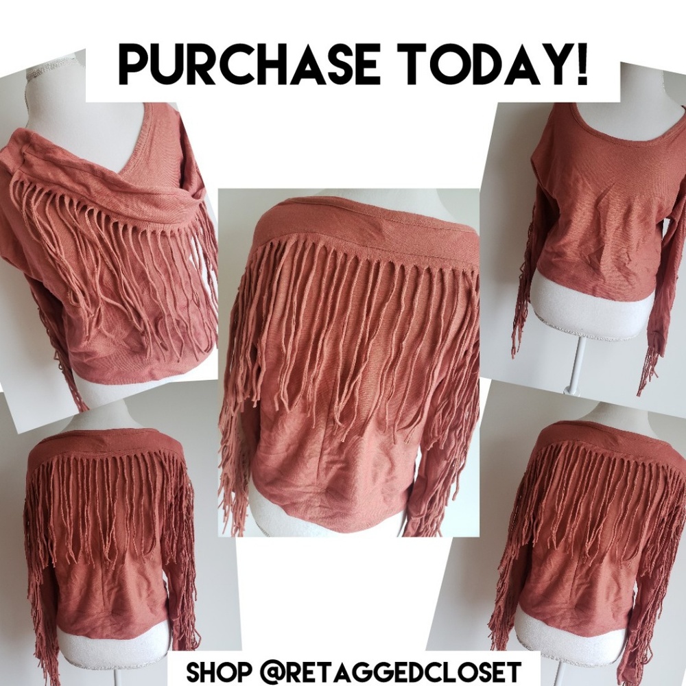 Loula "Fringe Fringe Fringe" Crop Top